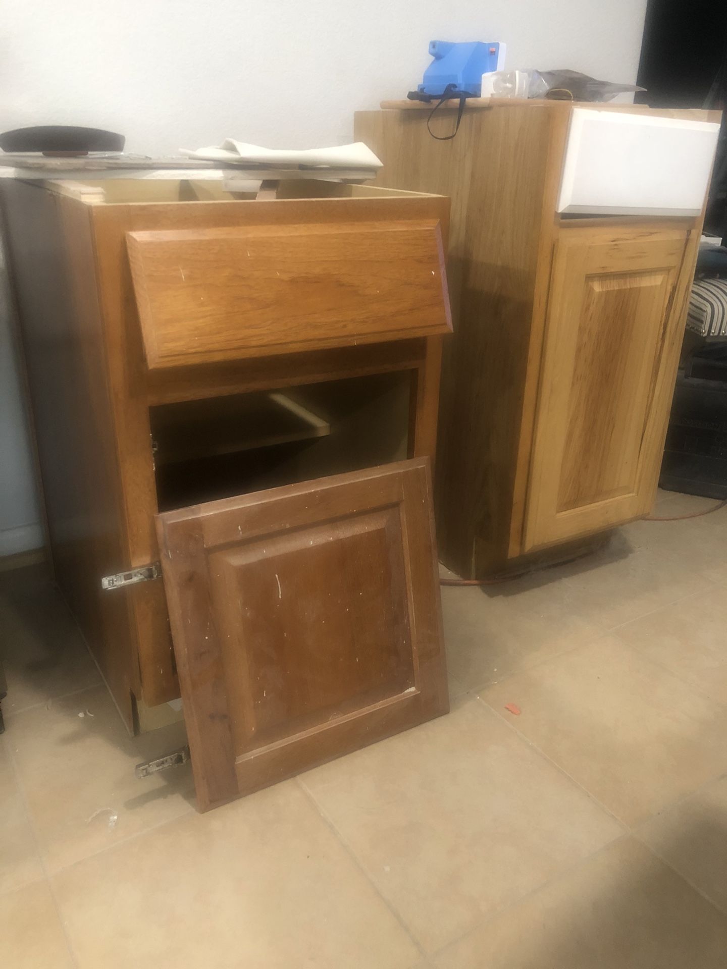 Kitchen cabinets