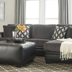 2 piece fabric sectional