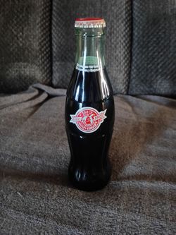 1992 St. Louis Cardinals 100th Anniversary Coca-Cola Glass Bottle