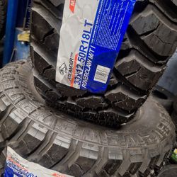 33/12/50/18/ MT ATLANDER FOUR TIRES NEW $850 ALSO WE HAVE NEW TIRES ON ESPECIAL PRICES