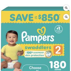 Pampers Diapers Size 2