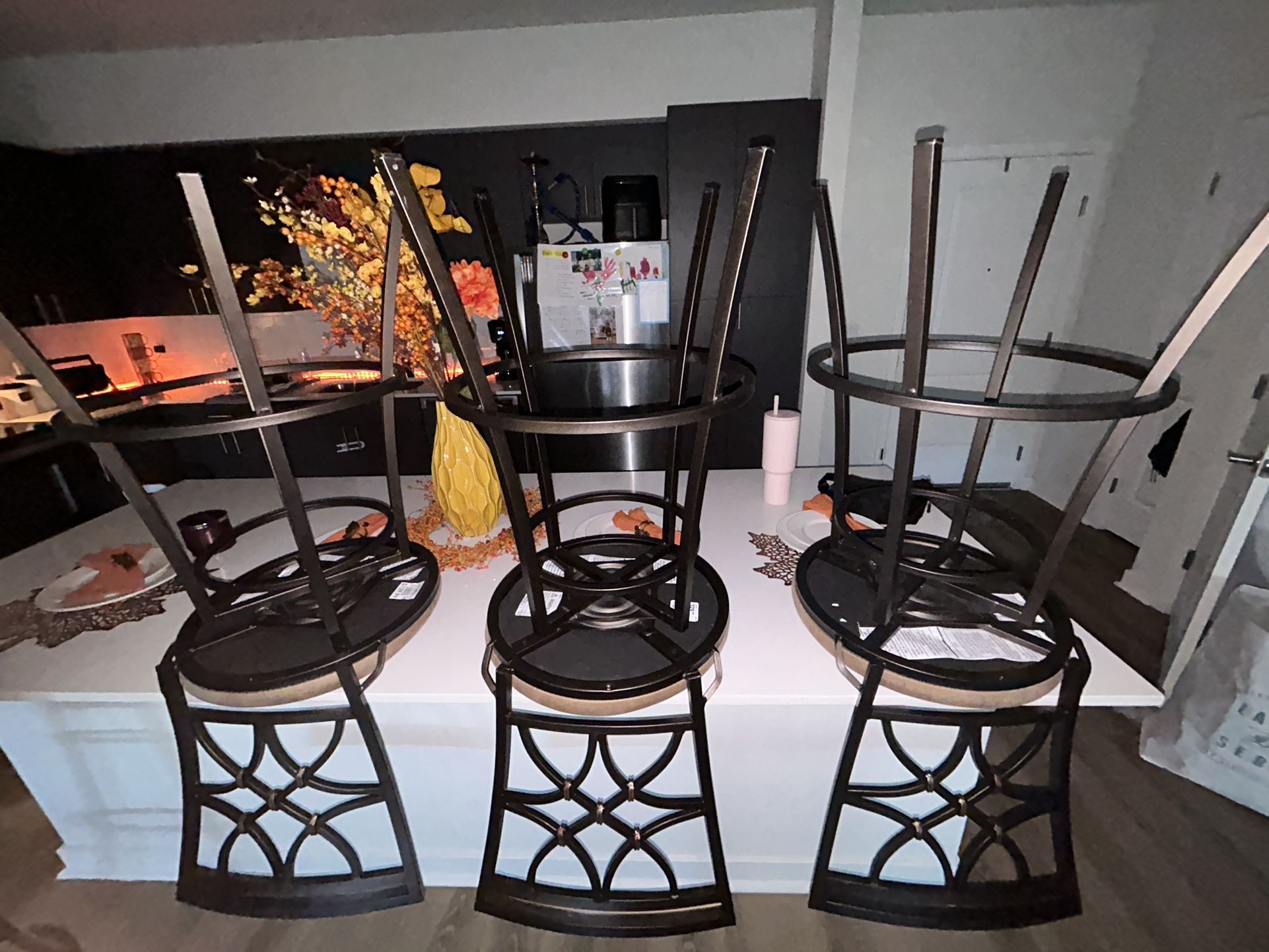 Set Of 4 Chairs In Excellent Condition