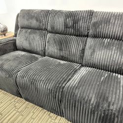 $10 Down Finance Power Reclining Leather Sofa and Loveseat Sectional Sleeper Bedroom Set Queen Bed King Bed Mattres Dining Table 