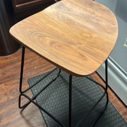 Solid Wood Counter Stools (Selling A Set Of 2)