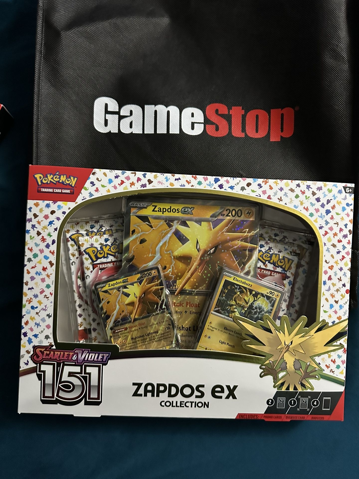 151: Zapdos ex Collection - SV: Scarlet & Violet 151 (MEW)