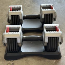 Adjustable Dumb Bell Set