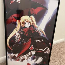 Rachel Alicard (BlazBlue) framed print
