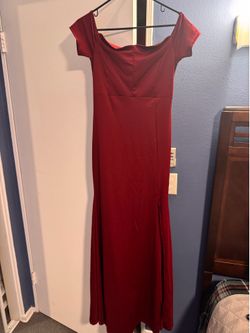 Red Wine formal dress