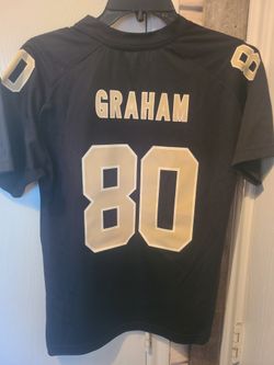 New Orleans Saints Graham Jersey YOUTH  SIZE 14/16 LADIES KIDS BRAND NEW 3 AVAILABLE 