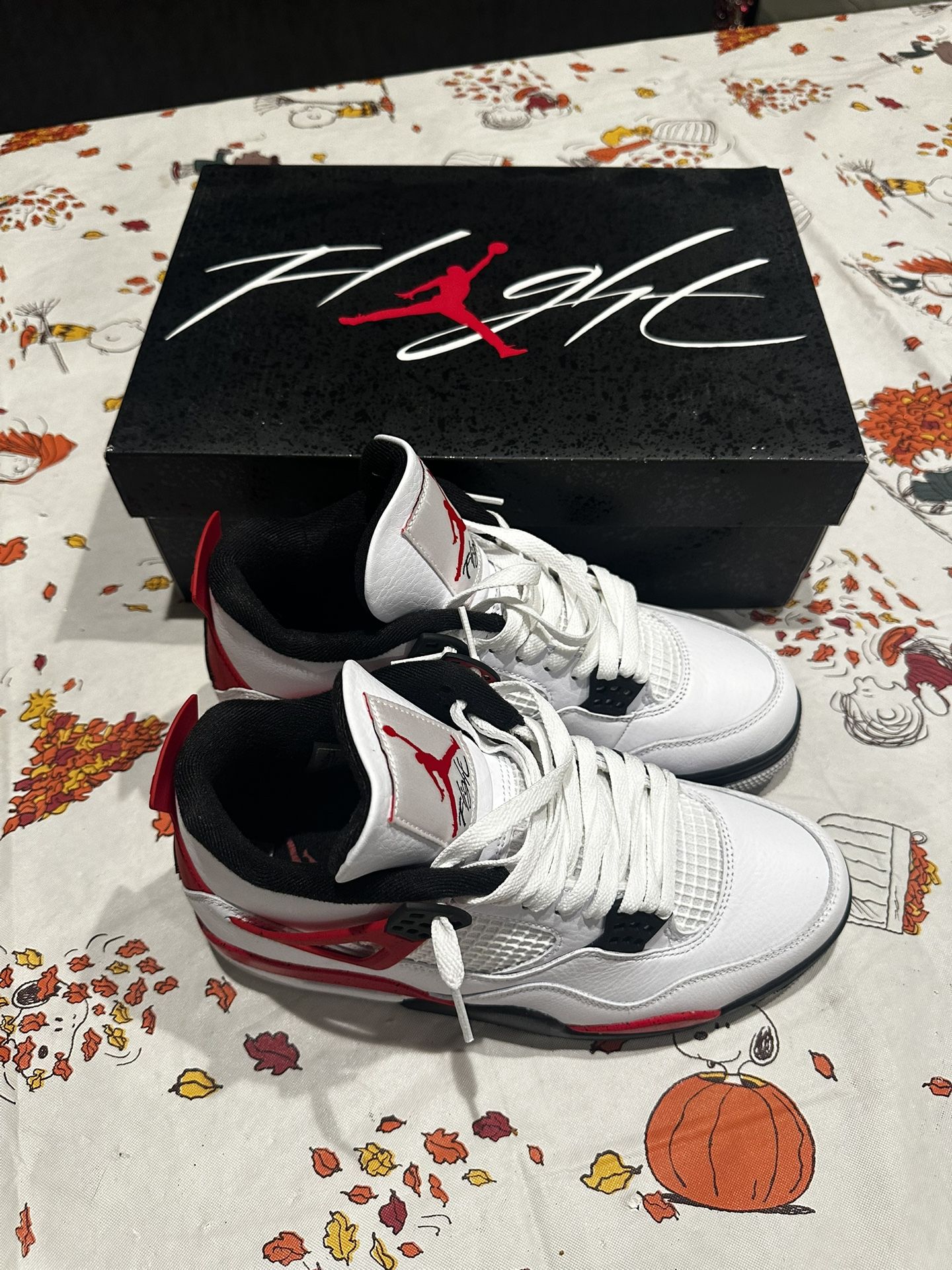 Jordan 4’s Red Cement Retro-Worn Twice - Size 8.5