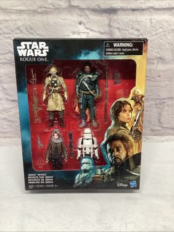 Hasbro Star Wars Rogue One Jedha Revolt Action Figure Set Jyn Erso Saw Gerrera