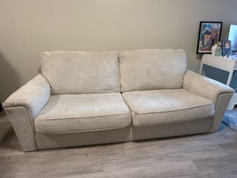 White Ashley Sofa Abinger