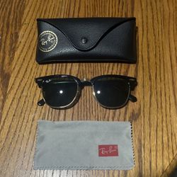 Ray Ban Club Masters: Black/Gold