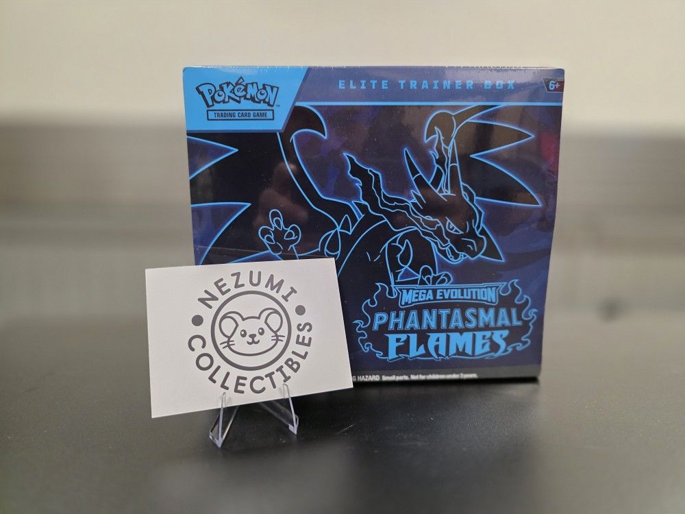 Pokemon Phantasmal Flames Elite Trainer Box ETB