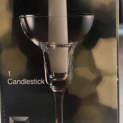 2 Soirée Candlesticks by Zwiesel Glas -Made In Germany.  Two In this Set!