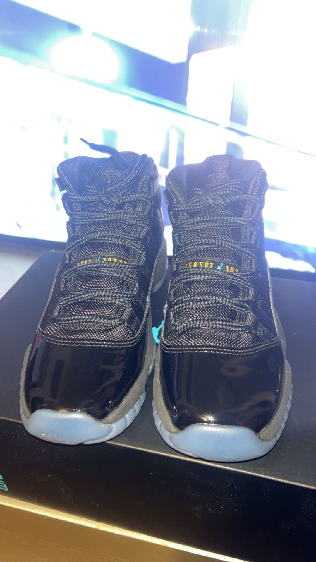 BRAND NEW JORDAN GAMMA 11s size 4 GRADESCHOOL