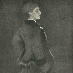 PORTRAIT OF ROSE CORDER 1907 James Abbott McNeill Whistler Art Print Original Vintage Boston, MA Printed Artist Later British School Collectible Ephem