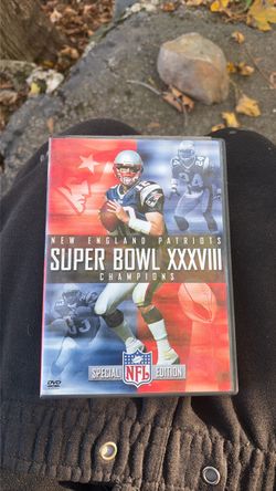 New England Patriots Super Bowl XXXVIII Champions DVD