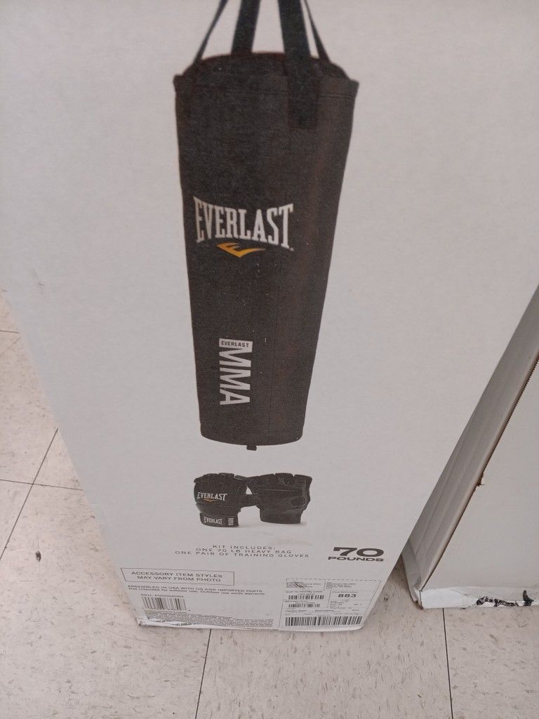 EVERLAST 70LB HEAVY BAG KIT