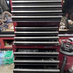 2 Tool Boxes With Tools