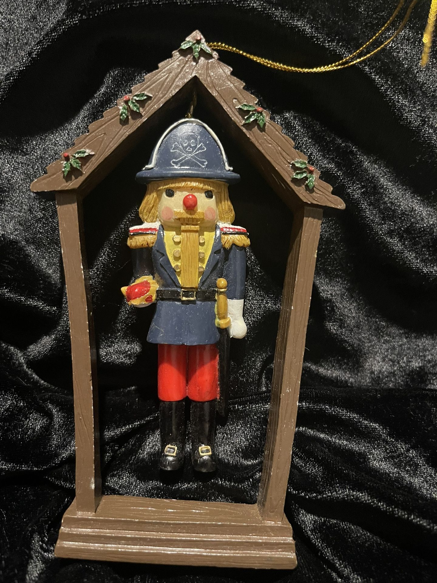 NWOT Resin 6” Nutcracker Christmas Ornament