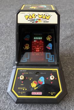 Vintage 1981' Coleco Pac-Man Mini Arcade