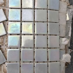 Glass Pool Tile 1”