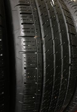 17” 225/65R17 2 used tires