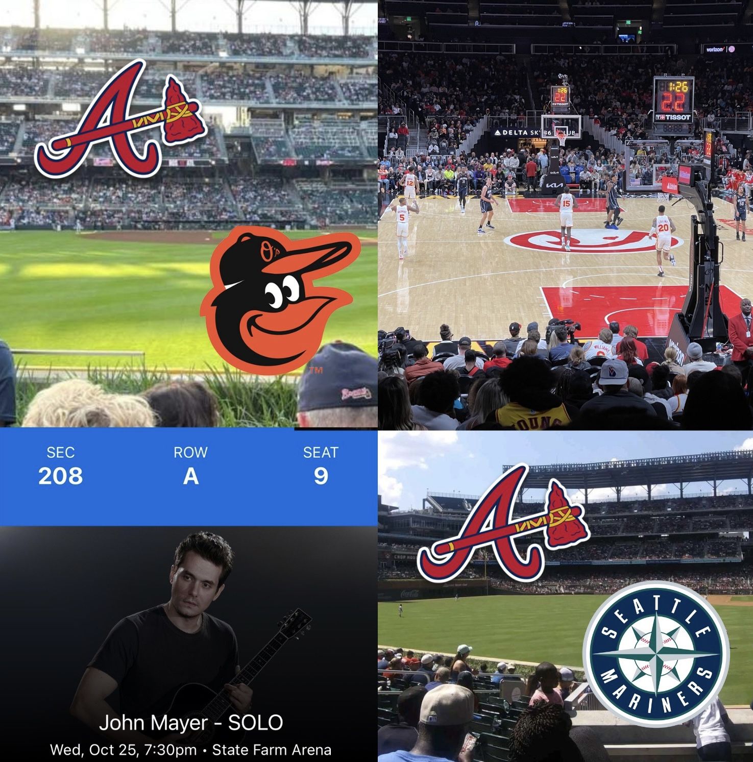 Braves, Hawks, Mayer