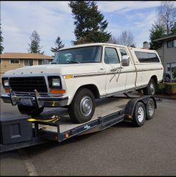 78 F350 Camper Special Fully Stock Low Miles