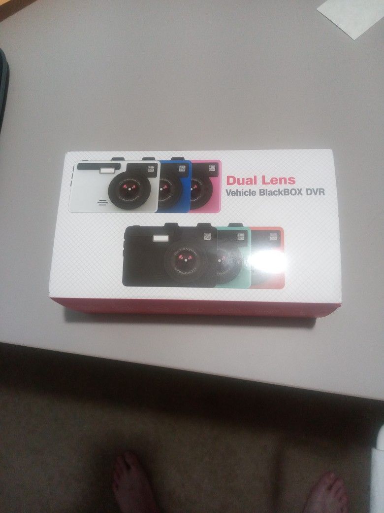 Dual Lens Vehicle BlackBOX DVR