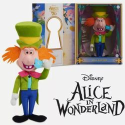 D23 Exclusive MAD HATTER Plush Alice in Wonderland LR Disney Mary Blair NEW!