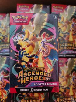 Pokemon TCG Mega Evolution Ascended Heroes Booster Bundle