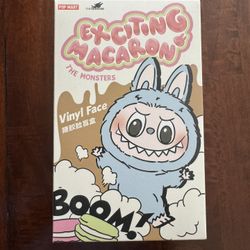 Pop Mart Labubu The Monsters Exciting Macaron Vinyl Plush Blind Box