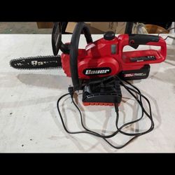 Electric Chainsaw w/battery & charger
