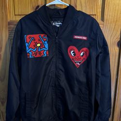 Members Mark X Keith Harring Windbreaker Size M