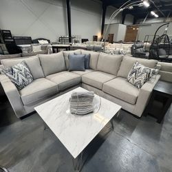 2pc Gray Sectional
