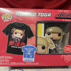 Himiko Toga Set Small Size T-shirt With Funko Pop GameStop Exclusive
