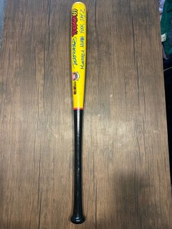 Tekashi 6ix9ine 69 Custom Signed Baseball Bat Yellow Hip Hop Rap Memorabilia 34”