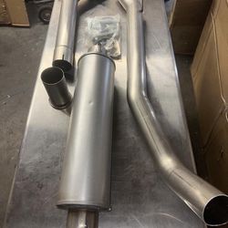 2005 To 2010 Grand Cherokee Stainless Steel Cat Back Exhaust System 4.7L 5.7L Sistema De Escape Catback 