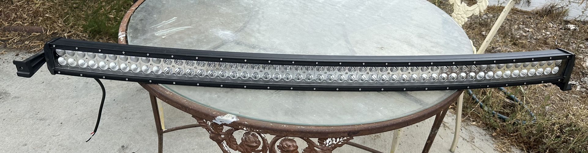 Light Bar For Off Roading End to end 54 width x 1 1/2 depth