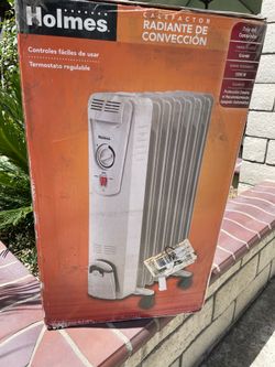 New Portable Oil Radiator Heater, Indoor Use, 3 Heat Settings, Over-Heat Protection, ETL-...