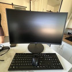 24 Inch Scepter Gaming Monitor, Keyboard And Mouse