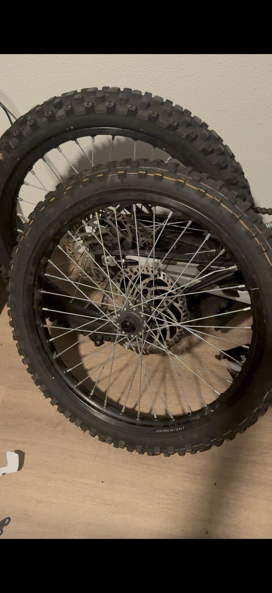 Surron Light Bee X 19” Front + Rear Wheel Assembly