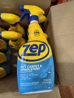 Zep 32 oz Advanced Oxy Carpet & Upholstery Stain Remover (lot of 11)