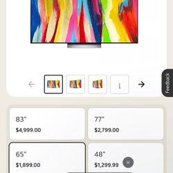 Like New LG 65” Smart TV