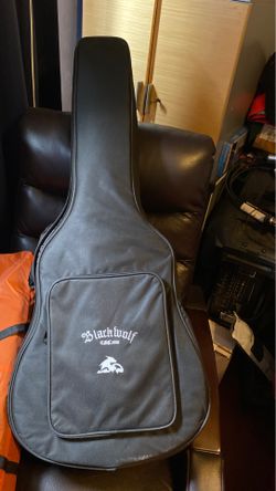 Acoustic guitar with case