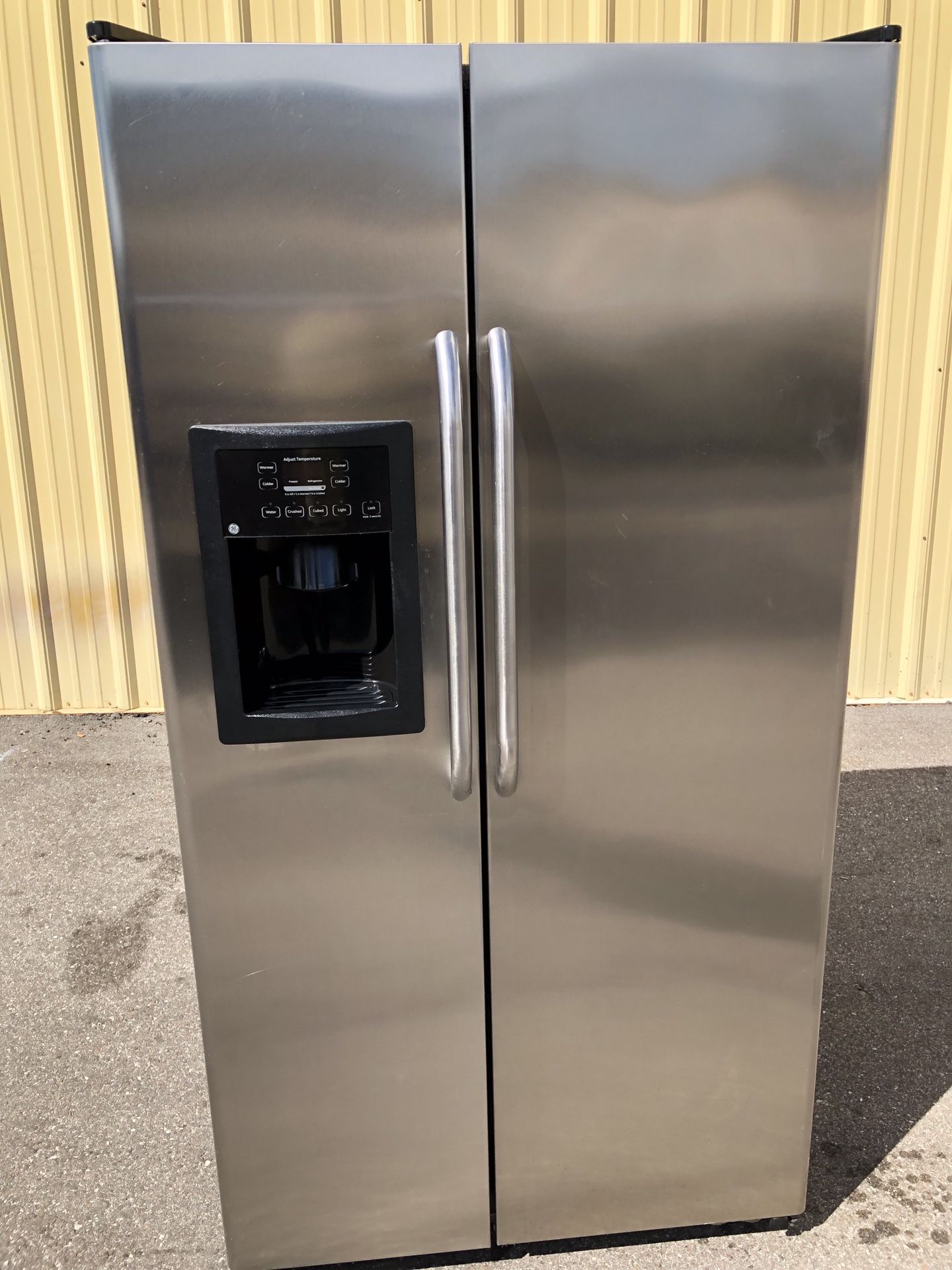 Ge stainless steel refrigerator