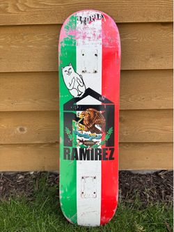 Sk8mafia Alexis Ramirez Pro skateboard used deck only - 8.25"