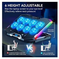 Laptop RGB AIR Cooler 